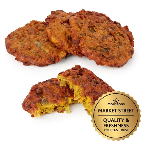 Market Street Large Red Onion Bhajis Pack of 4