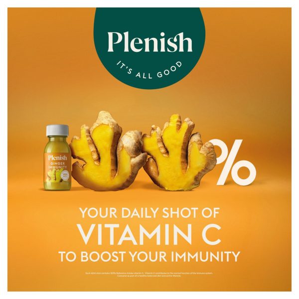 Plenish Ginger Immunity Shot