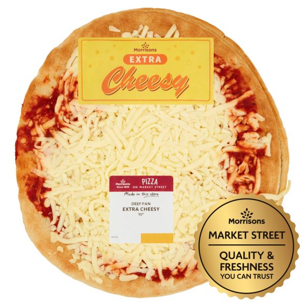 Market Street Extra Cheesy Deep Pan 10" Pizza