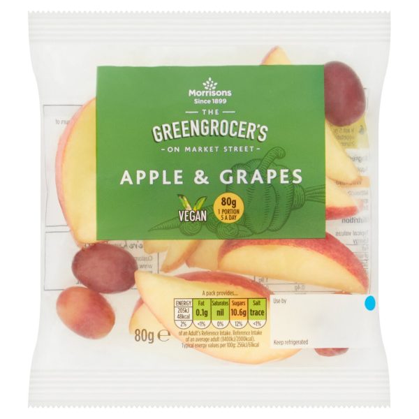 Snack Apple & Grape Bag