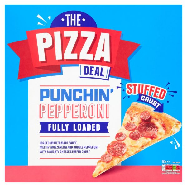 The Pizza Deal Stuffed Crust Double Pepperoni