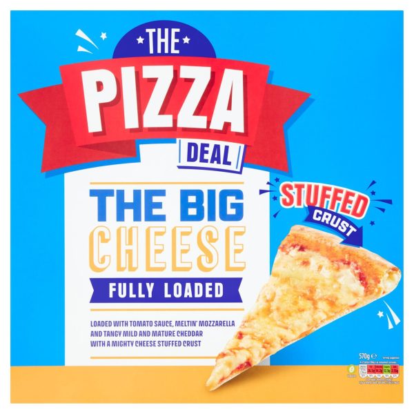 The Pizza Deal Stuffed Crust Cheese Feast