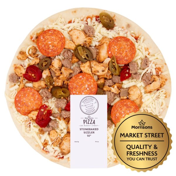 Market Street Sizzler Stonebaked 10" Pizza