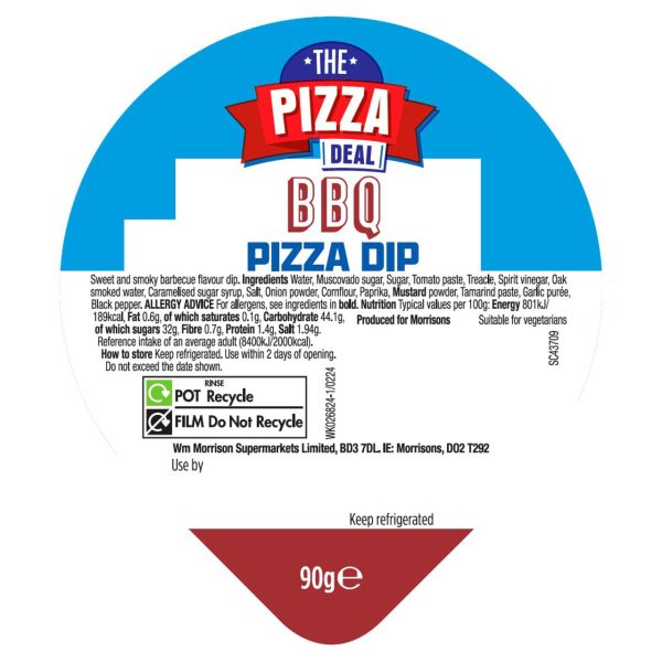 The Big Pizza Deal BBQ Pizza Dip