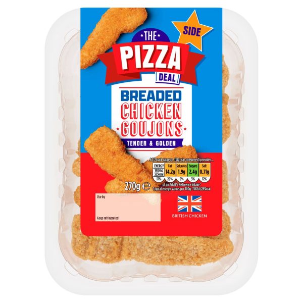 The Pizza Deal Breaded Chicken Goujons