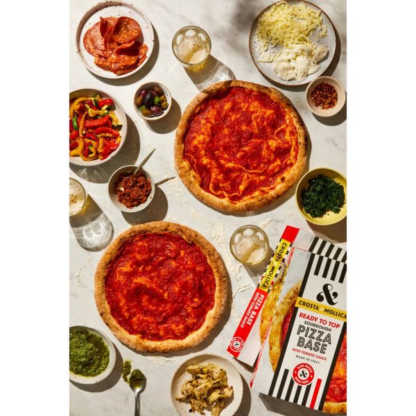 Crosta & Mollica Ready To Top Pizza Base With Tomato Sauce