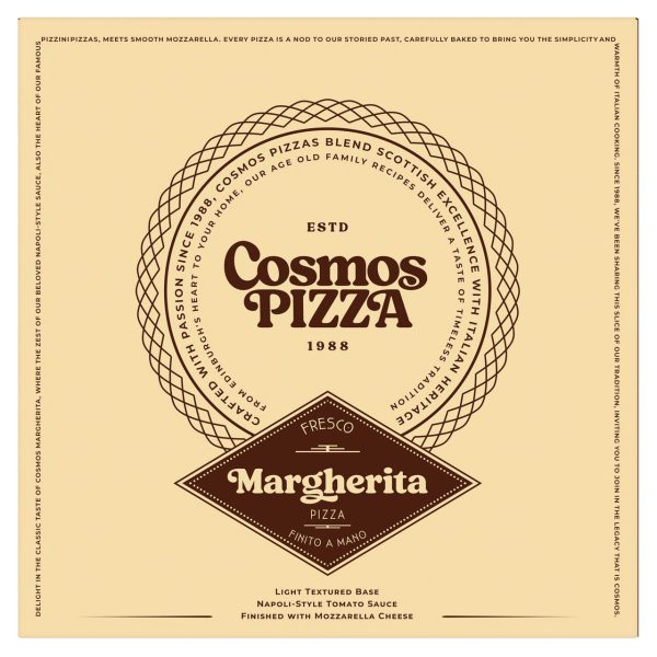 Cosmo's Hand Finished Pizza Margherita