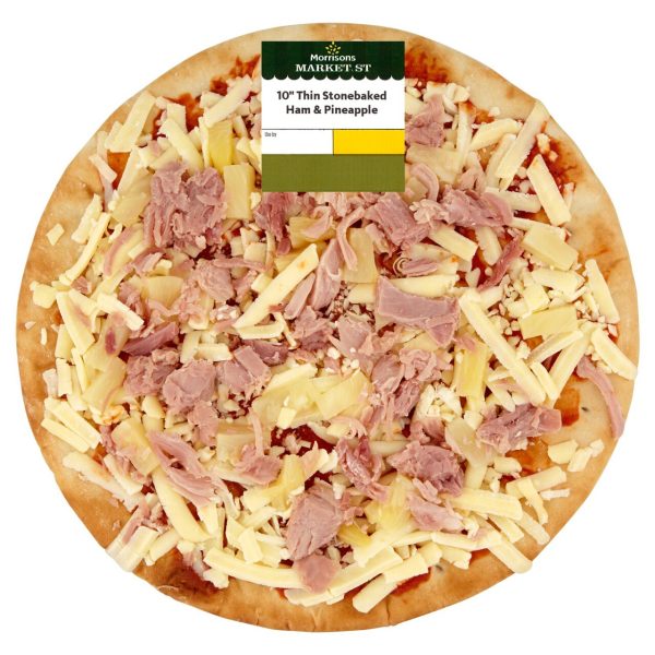 Market Street Ham & Pineapple Thin & Crispy 10" Pizza