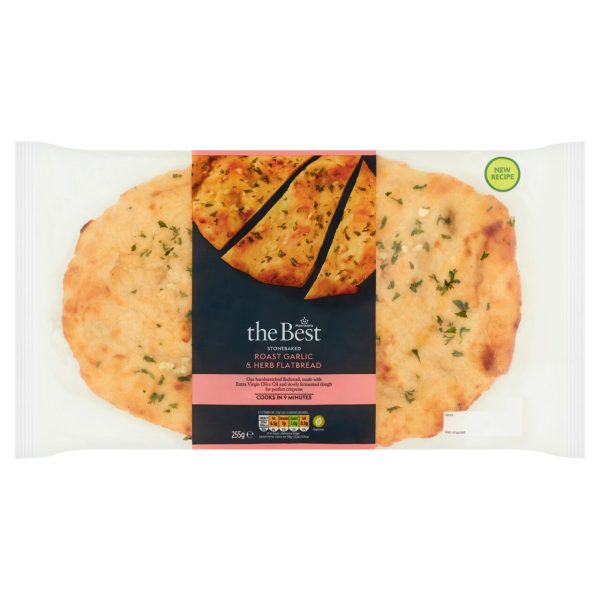 The Best Roast Garlic & Herb Flatbread