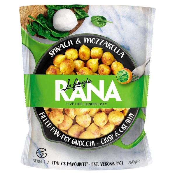 Rana Filled Pan Fry Gnocchi Spinach & Mozzarella