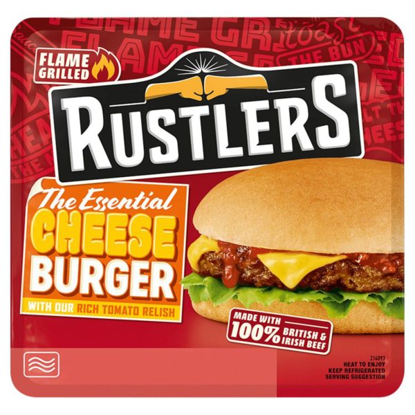 Rustlers Flame Grilled Cheese Burger