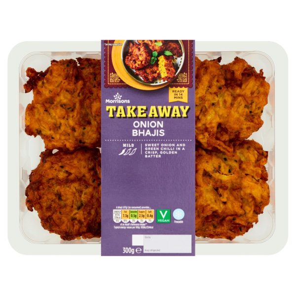 Indian 6 Onion Bhajis