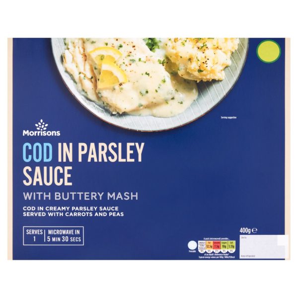 Cod In Parsley Sauce & Mash