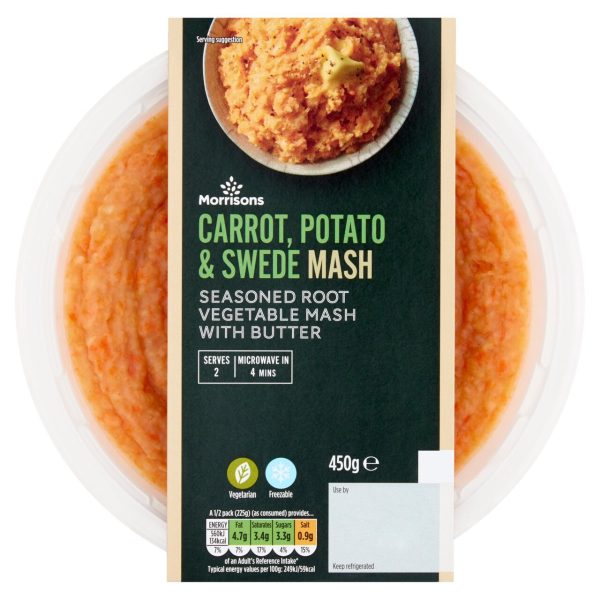 Carrot, Potato & Swede Mash