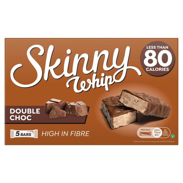 Skinny Whip Double Chocolate 5 Bars