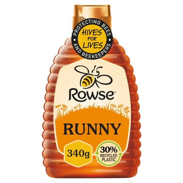 Rowse Pure & Natural Squeezy Runny Honey