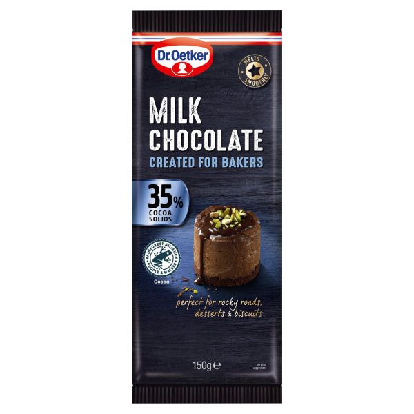 Dr. Oetker 35% Milk Chocolate Bar