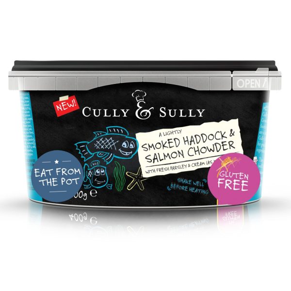 Cully & Sully Smoked Salmon & Haddock Chowder