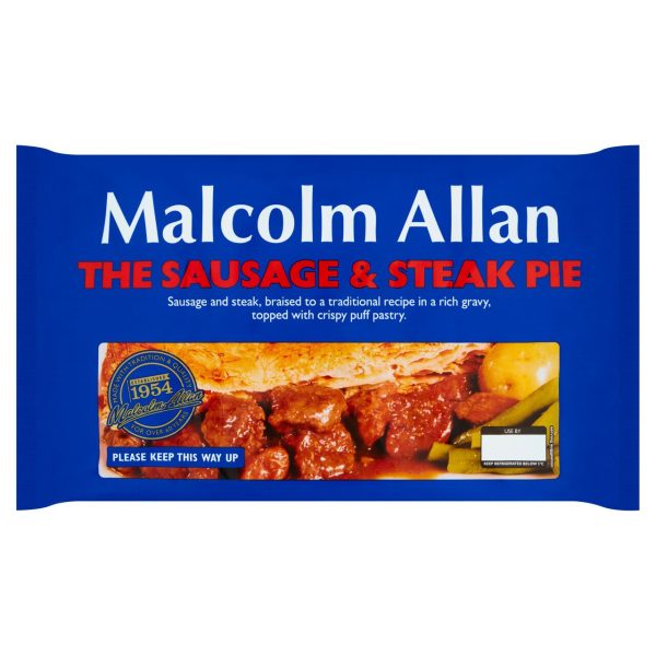 Malcolm Allan Steak & Sausage Pie