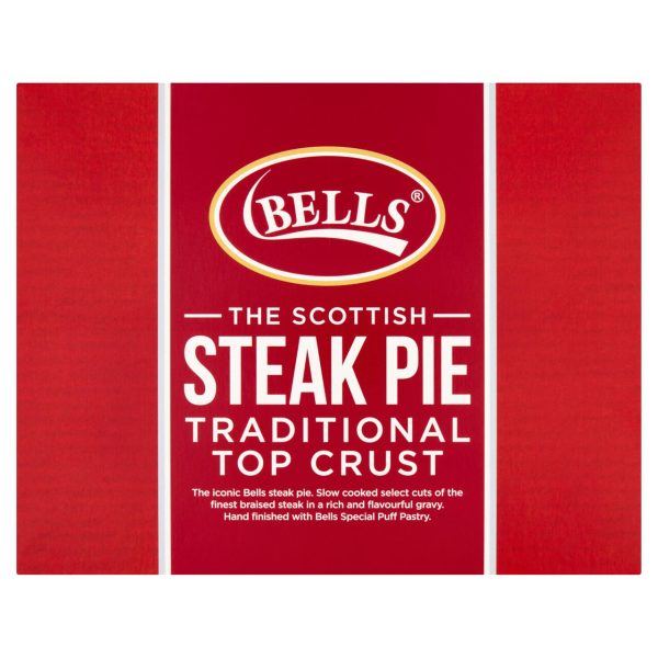 Bells Steak Pie 4 Portions