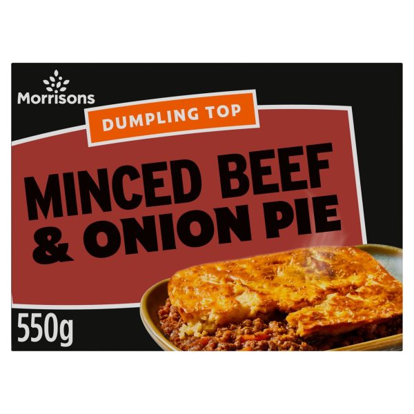 Dumpling Top Minced Beef & Onion Pie