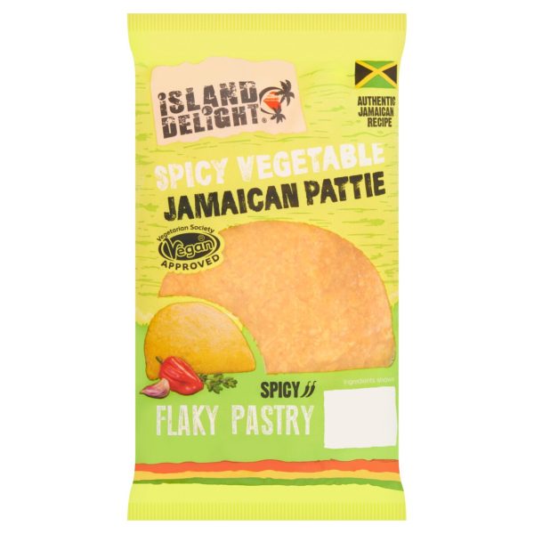 Island Delight Spicy Vegetable Jamaican Pattie