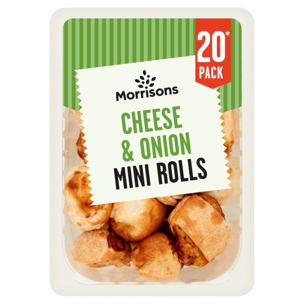 20 Mini Cheese & Onion Rolls