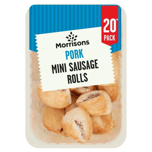 20 Mini Pork Sausage Rolls