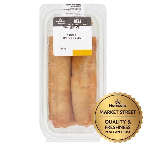 Market Street 4 Large Duck Spring Rolls