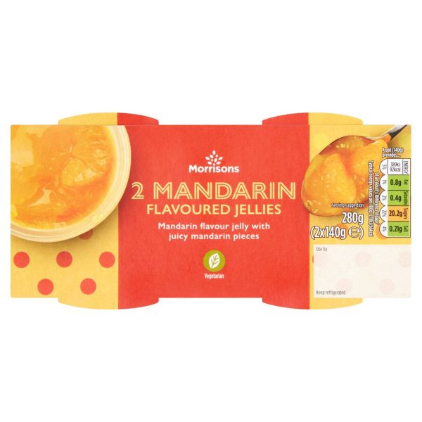 2 Mandarin Flavoured Jellies