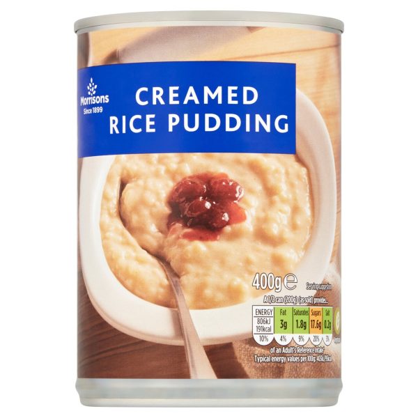 Creamed Rice Pudding