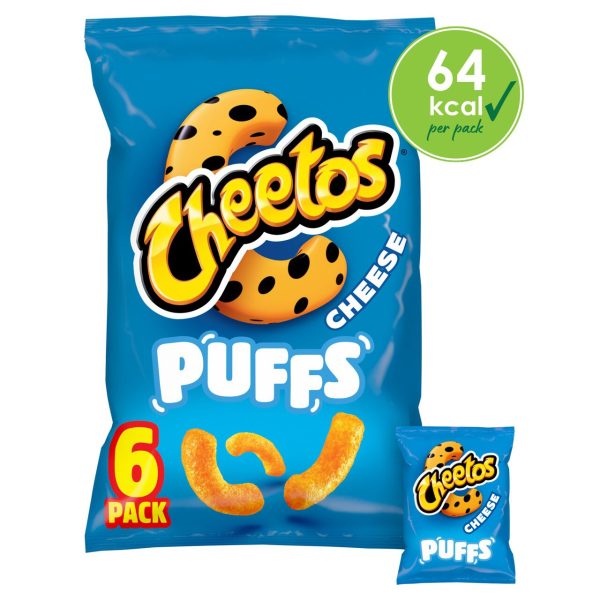 Cheetos Puffs Cheese Multipack Snacks Crisps