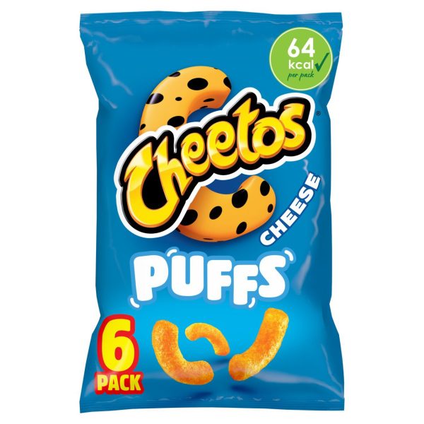 Cheetos Puffs Cheese Multipack Snacks Crisps