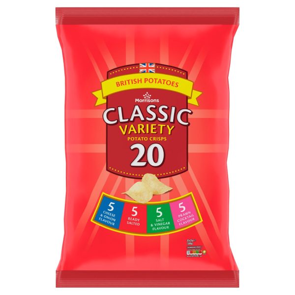 Variety Mix Crisps 20's