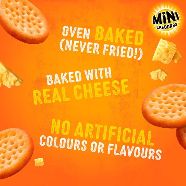 Jacob's Mini Cheddars Original Multipack Snacks Pack Of 12