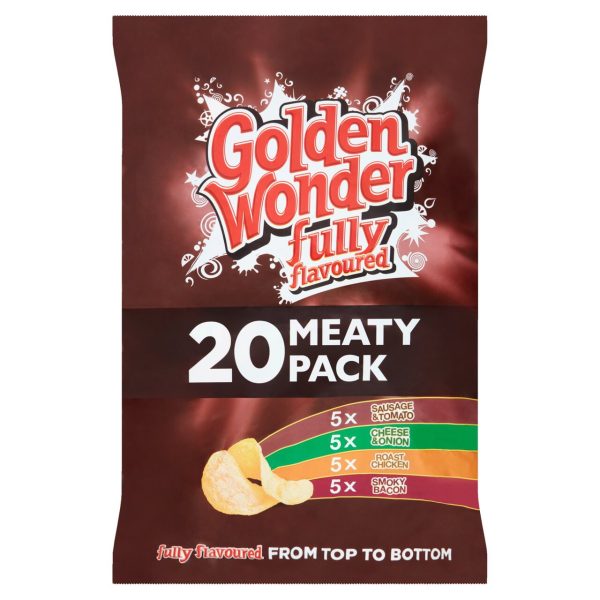 Golden Wonder Fully Flavoured Meaty Pack