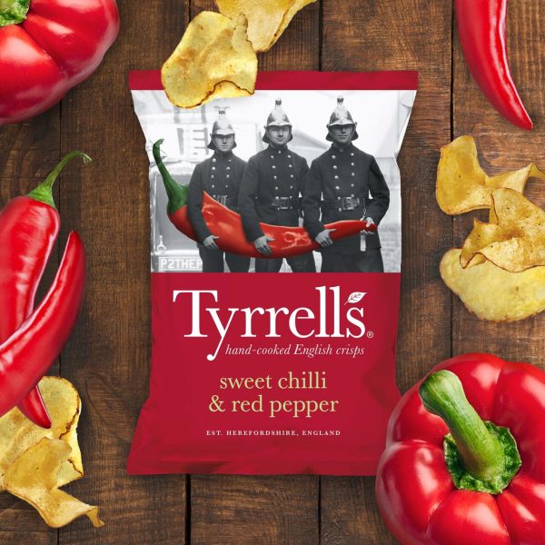 Tyrrells Sweet Chilli & Red Pepper Sharing Crisps