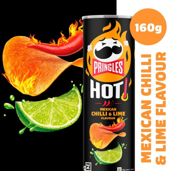 Pringles Hot Mexican Chilli & Lime