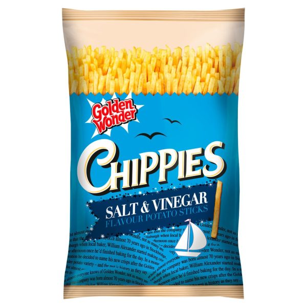 Golden Wonder Chippies Salt & Vinegar