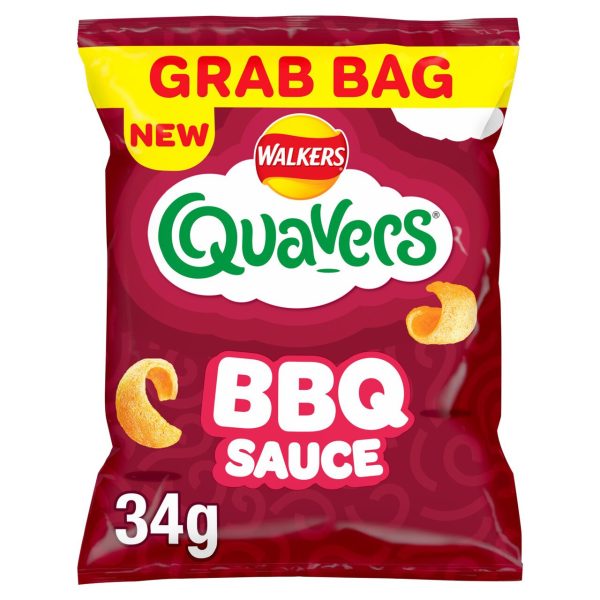 Walkers Quavers BBQ Snacks