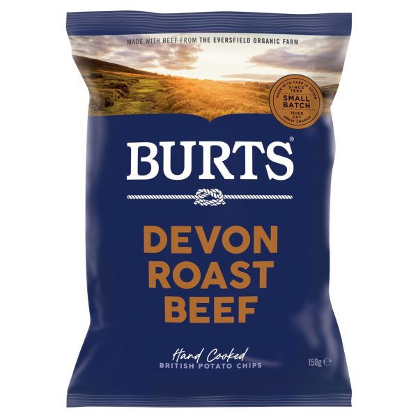 Burts Handcooked Crisps Devon Roast Beef