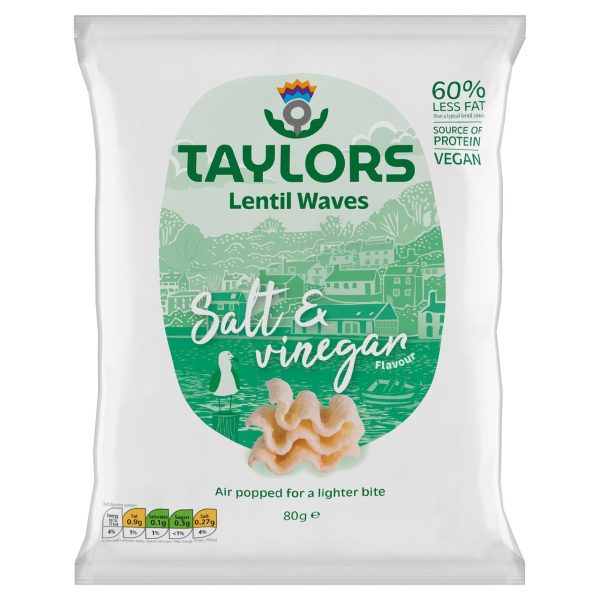 Taylors Salt & Vinegar Flavour Lentil Waves