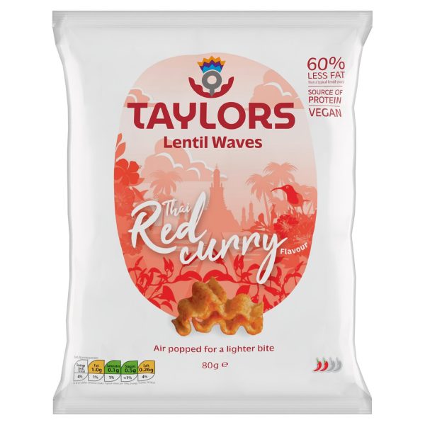 Taylors Thai Red Curry Flavour Lentil Waves