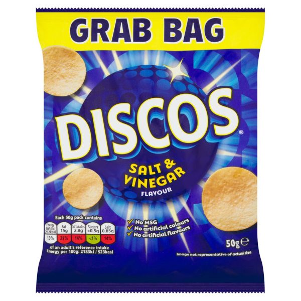 Discos Salt & Vinegar Crisps