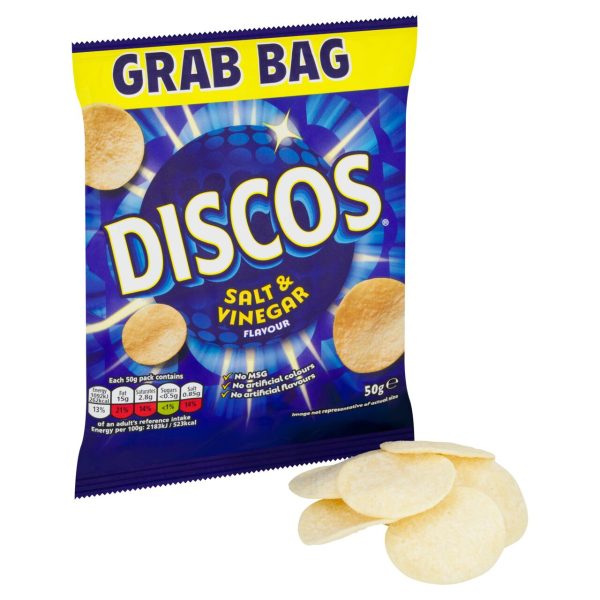 Discos Salt & Vinegar Crisps