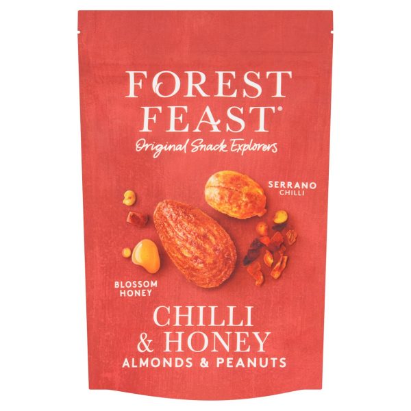 Forest Feast Serrano Chilli Honey Peanuts & Almonds