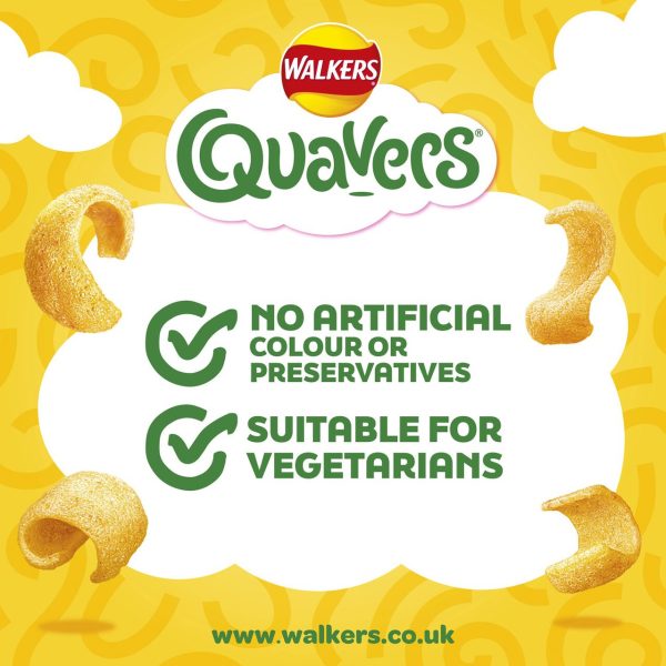 Walkers Quavers Variety Multipack Snacks Crisps