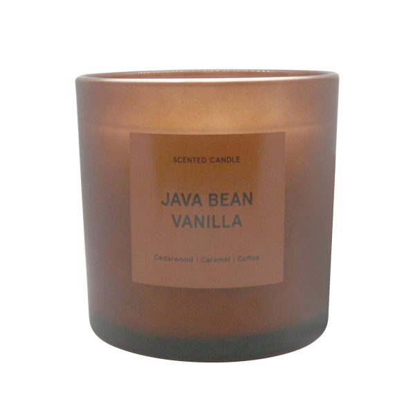 Nutmeg Home Premium Large Java Bean Vanilla Candle