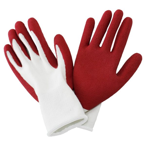 Ks Bamboo Rumba Red Medium Men's Gardening Gloves