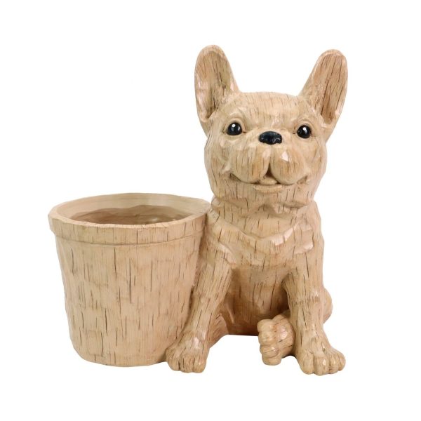 Nutmeg Dog Planter